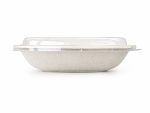 Biodegradable Sugarcane Round Salad Bowls - Image 2