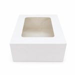 White Paper Cake Boxes