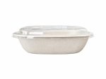 Biodegradable Sugarcane Square Bowl - Image 3