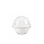 Biodegradable Sugarcane Ice Cream Bowl