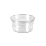 PET Round Containers + Lids - Image 2